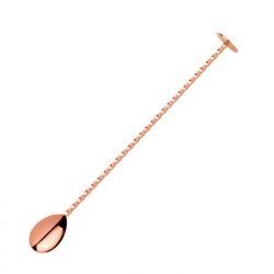 Bar Spoon Full Twist Copper Plated