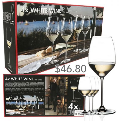 Riedel White Wine Box Set Of 4