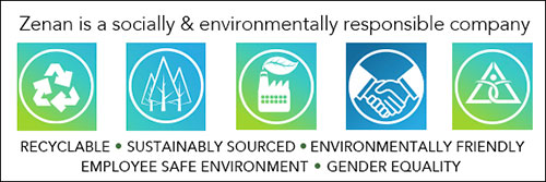 Zenan Corporate Responsibility Sticker