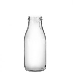 Glass Milk Bottle 8.8oz